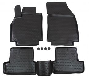 Tapis de voiture RENAULT Megane IV 2016-up 4pcs