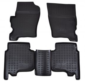 Tapis de voiture LAND ROVER Discovery 3 /4  2004-2016  4 pcs