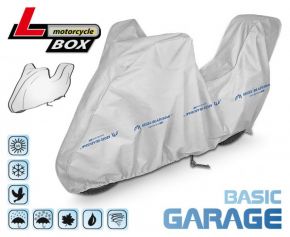 Toile pour moto BASIC GARAGE 215-240 cm + coffre voiture