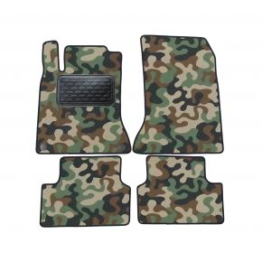 Army car mats Mercedes A W176  2013-2018 4ks