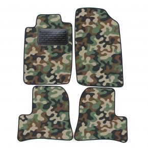 Army car mats Peugeot 206 , 206+ 1998-2005 4ks