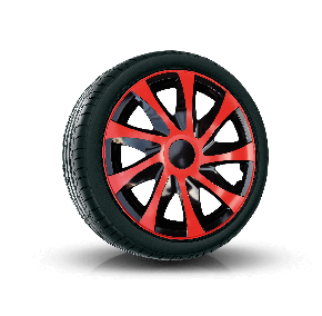 Enjoliveurs pour MITSUBISHI 15", DRACO ROUGES 4 pcs
