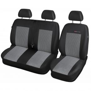 Housse de siège auto Elegance pour PEUGEOT PARTNER II 2+1 (2008-) 31-P2