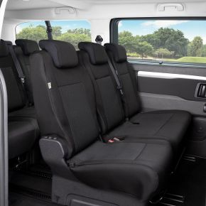 Housses en Simili Cuir pour CITROEN Jumpy 2016+ - 2 sièges avant  (compatible airbag)