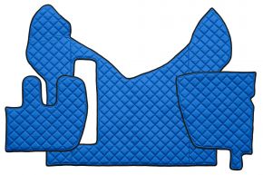 Tapis en simili cuir Q pour RENAULT PREMIUM II (01.2005-12.2013) - Bleu