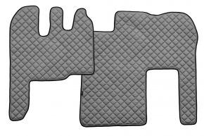 Tapis en simili cuir Q pour RENAULT MAGNUM MILLENIUM (01.2002-12.2007) - Gris