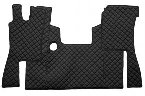 Tapis en simili cuir Q pour SCANIA 4 (01.1995-12.2004) - Noir