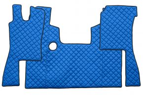 Tapis en simili cuir Q pour SCANIA 4 (01.1995-12.2004) - Bleu