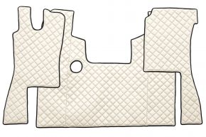 Tapis en simili cuir Q pour SCANIA 4 (01.1995-12.2004) - Beige clair