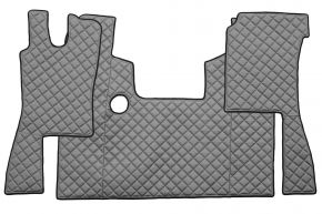 Tapis en simili cuir Q pour SCANIA 4 (01.1995-12.2004) - Gris