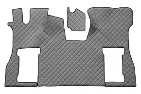 Tapis en simili cuir Q pour SCANIA S NEXTGEN (dès 01.2017) - siège passager pneumatique - Gris