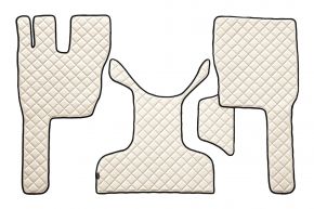 Tapis en simili cuir Q pour VOLVO FM 4 (01.2013-12.2019) - Beige clair