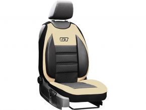 Housse siège auto ergonomique GT Ergonomic avec soutien lombaire, beige, 1 pièce