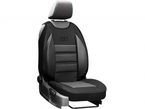 Housse siège auto ergonomique GT Ergonomic avec soutien lombaire, noire, 1 pièce