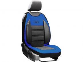 Housse siège auto ergonomique GT Ergonomic avec soutien lombaire, bleue, 1 pièce