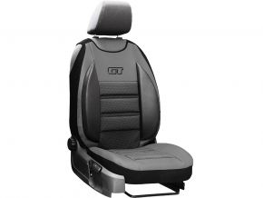 Housse siège auto ergonomique GT Ergonomic avec soutien lombaire, grise, 1 pièce