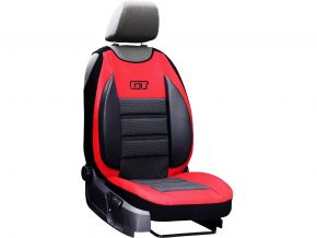 Housse siège auto ergonomique GT Ergonomic avec soutien lombaire, rouge, 1 pièce
