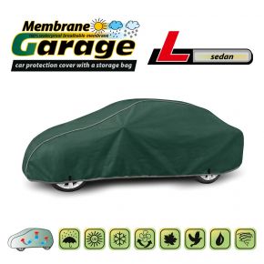 Bâche pour voiture pour Daewoo Leganza - Membrane Garage, L Sedan (425-470 cm)