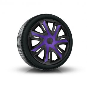 Enjoliveurs pour BMW 14", N-POWER BICOLOR violet-noir 4pcs