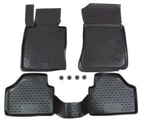 Tapis de voiture BMW X1 E84  2009-2015 4 pcs