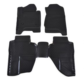 Tapis de voiture CHEVROLET SILVERADO DOUBLE CAB 2014-2018 4 pcs