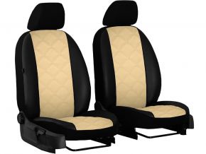 Housse de siège de voiture sur mesure Cuir - Imprimé FIAT DUCATO IV 1+1 (2014-2020)