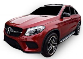 Marche pieds pour voiture Mercedes GLE coupe 2015-2019