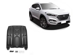 Protections moteur et boîte de vitesses Hyundai Tucson TL 2WD/4WD 1,6GDI;2WD/4WD 2,0MPI; 2WD/4WD 2,0CRDI; 2WD/4WD 1,6T (177hp) 2015-2020