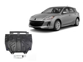 Protections moteur et boîte de vitesses Mazda 3 1,5; 1,6; 2,0 2013-