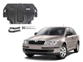 Protections moteur et boîte de vitesses Skoda  Octavia А5 s'adapte à tous les moteurs 2008-2013