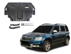 Protections moteur et boîte de vitesses Skoda  Yeti s'adapte à tous les moteurs 2009-2017