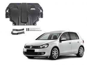 Protections moteur et boîte de vitesses Volkswagen  Golf VI s'adapte à tous les moteurs 2009-2013