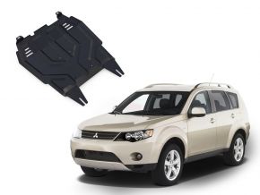 Protections moteur et boîte de vitesses Mitsubishi Outlander  2,0; 2,4 2007-2012