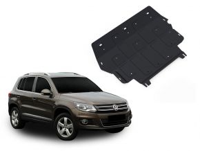 Protections moteur et boîte de vitesses Volkswagen Tiguan 2,0TSI; 2,0TDI 2008-2011; 2011-2016