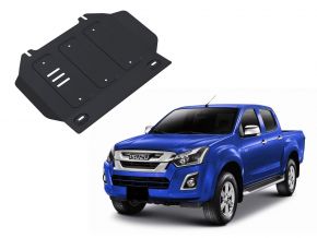 Couvert moteur en acier pour Isuzu D-Max / Rodeo / V-Cross 1,9; 2,5TD; 3,0TD (y compris Euro6) 2012-2017; 2017-2019