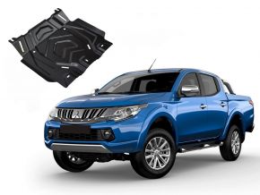 Couvert moteur en acier pour Mitsubishi L200 compatible avec toutes les motorisations 2015-2019