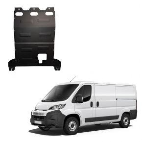 Protection moteur, boîte de vitesses et radiateur en acier pour Citroen Jumper compatible avec toutes les motorisations 2024-