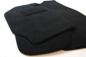 Tapis de voiture sur mesure en velours pour Hyundai Genesis 2014-2017 (4 pièces)