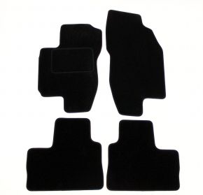 Tapis de voiture sur mesure en velours pour Alfa Romeo 156 1998-2006 (4 pièces)