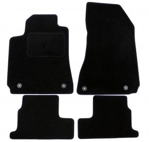 Tapis de voiture sur mesure en velours pour Alfa Romeo Brera 2006-2011 (4 pièces)