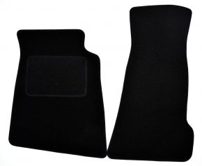 Tapis de voiture sur mesure en velours pour Alfa Romeo Spider 1990-1993 (2 pièces)