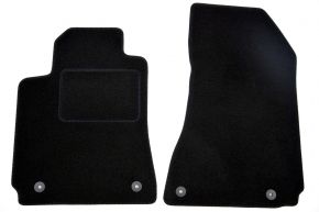Tapis de voiture sur mesure en velours pour Alfa Romeo Spider 2006-2011 (2 pièces)
