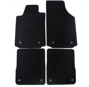 Tapis de voiture sur mesure en velours pour Audi A2 2000-2005 (4 pièces)