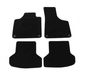 Tapis de voiture sur mesure en velours pour Audi A3 8P 2004-2012 (4 pièces)