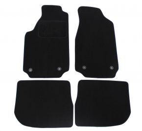 Tapis de voiture sur mesure en velours pour Audi A6 C4 1994 -1996 (4 pièces)