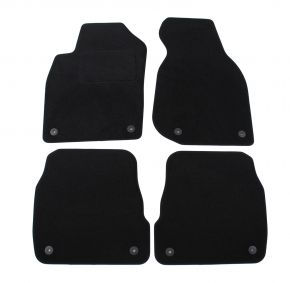 Tapis de voiture sur mesure en velours pour Audi A6 1997-2003 sedan (4 pièces)