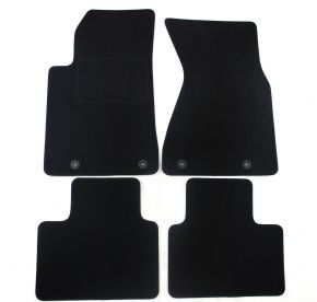 Tapis de voiture sur mesure en velours pour Audi A8 1994-2004 (4 pièces)