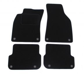Tapis de voiture sur mesure en velours pour Audi A6 2004-2007 (4 pièces)