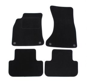 Tapis de voiture sur mesure en velours pour Audi A5 2009-2015 (4 pièces)