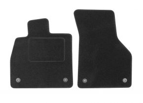 Tapis de voiture sur mesure en velours pour Audi TT 8S coupe 2015- (2 pièces)